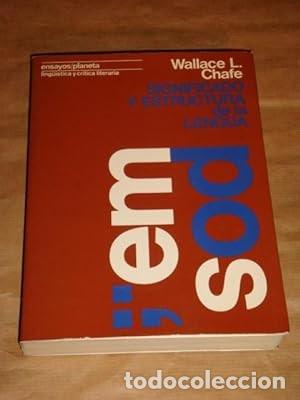 Libros de segunda mano: Significado y estructura de la lengua [Wallace L. Chafe] - Foto 1