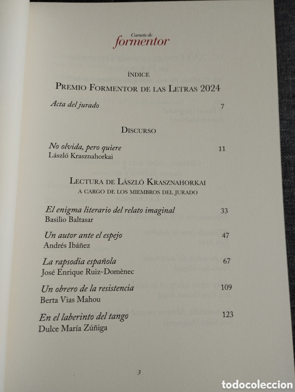 Libros de segunda mano: CARNETS DE FORMENTOR 15 - Foto 2