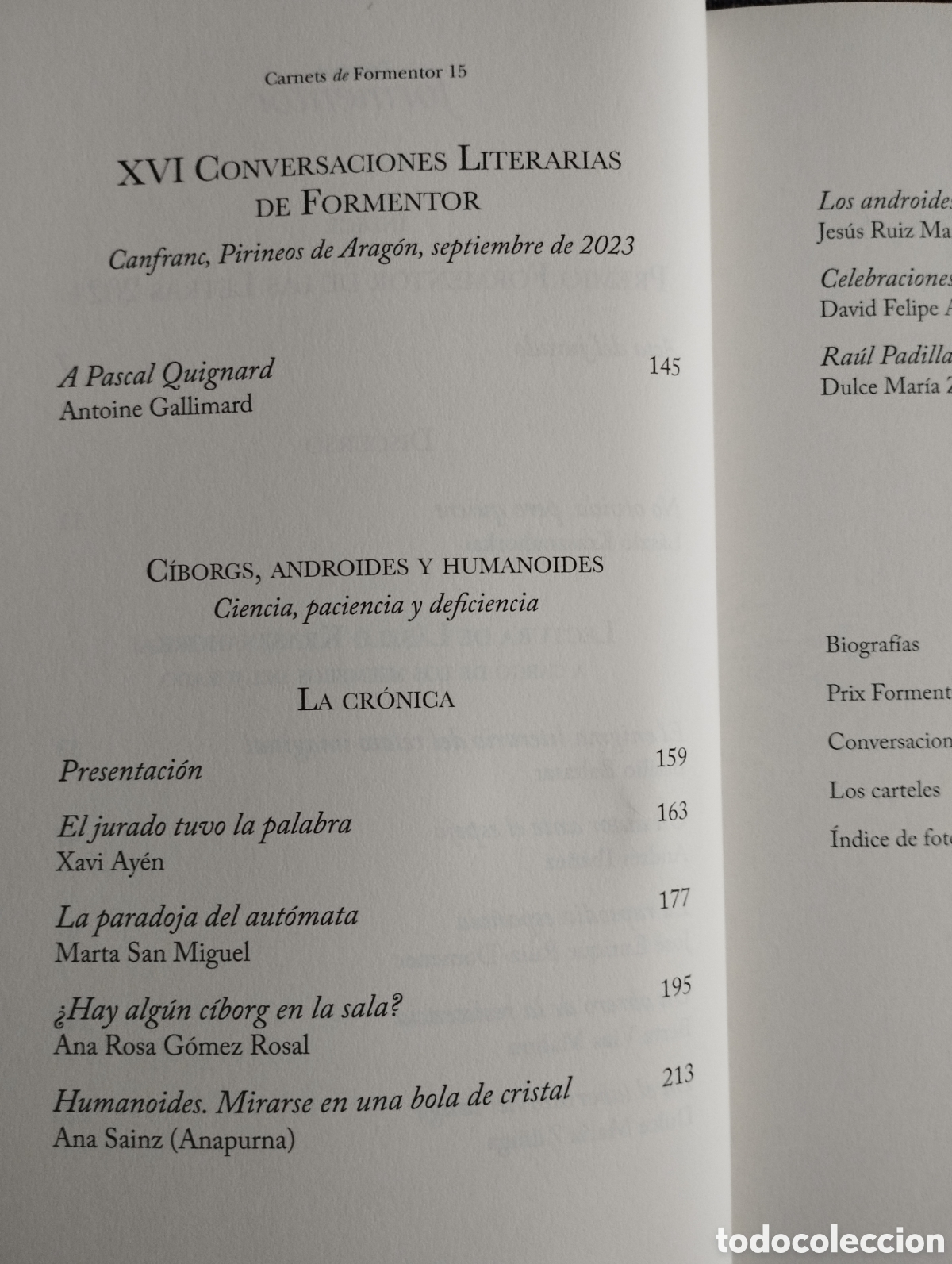 Libros de segunda mano: CARNETS DE FORMENTOR 15 - Foto 3