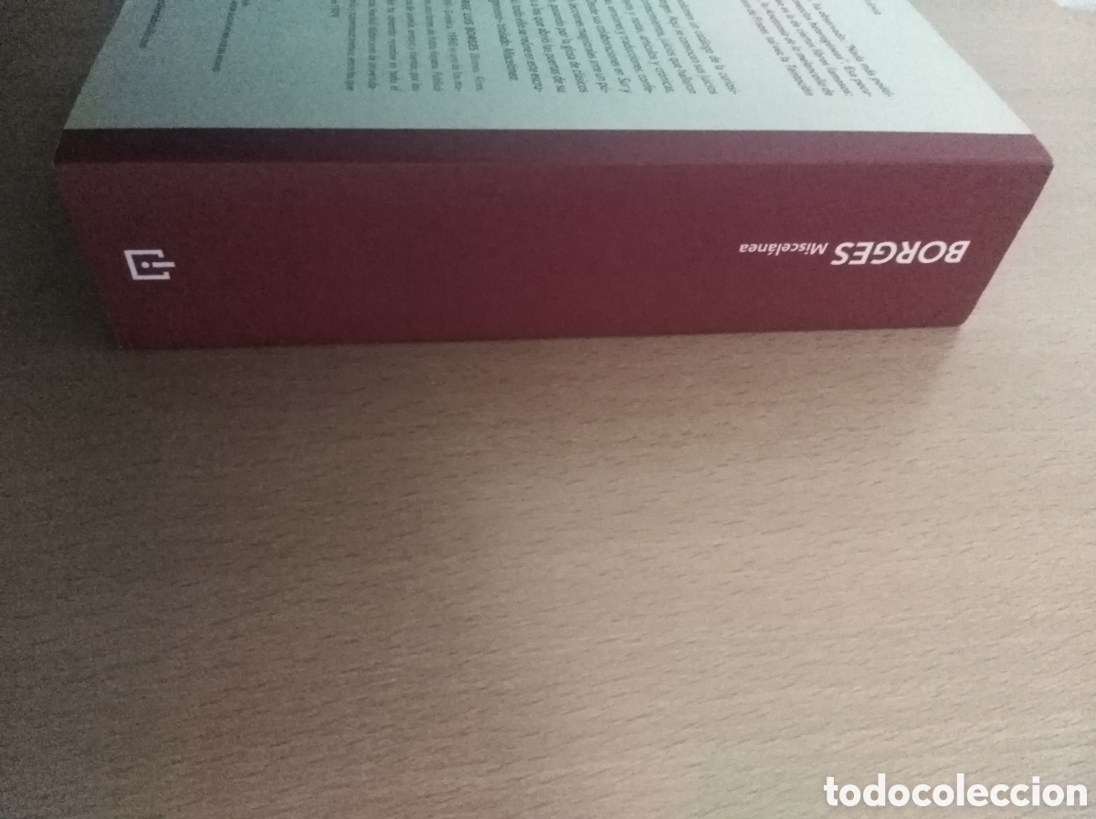 Libros de segunda mano: MISCEL&Aacute;NEA. Jorge Luis Borges - Foto 8