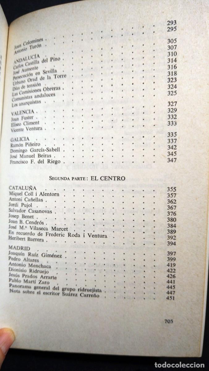 Libros de segunda mano: LA OPOSICI&Oacute;N A LA DICTADURA - SERGIO VILAR - Foto 6