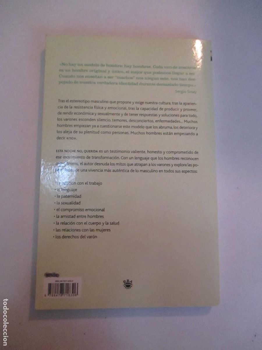 Libros de segunda mano: SERGIO SINAY Esta noche no, querida W30865 - Foto 2