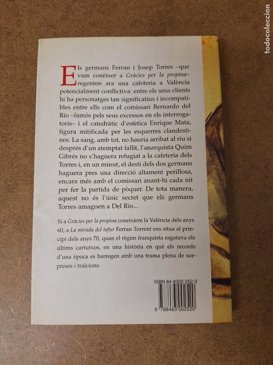 Libros de segunda mano: La mirada del tafur - Ferran Torrent - Foto 2