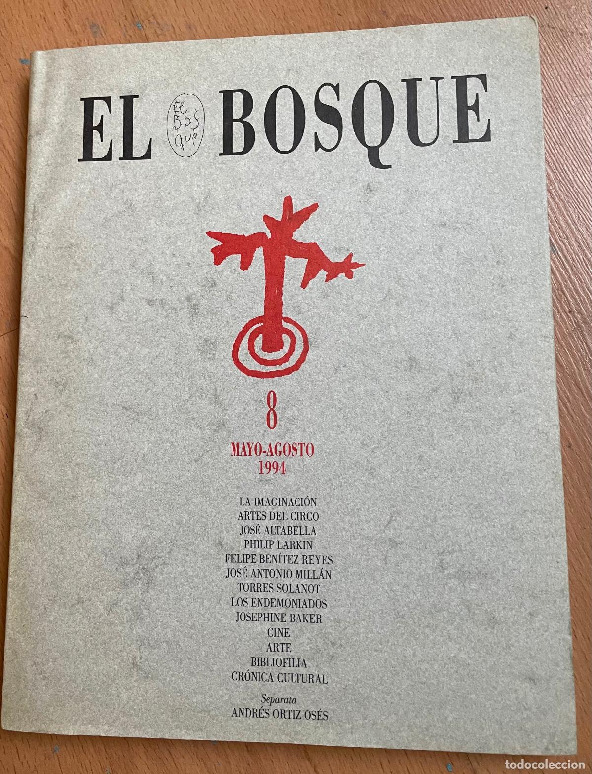 Libros de segunda mano: REVISTA LIBRO EL BOSQUE, NUMERO 8 + SEPARATA - Foto 1