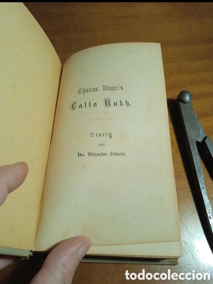 Libros de segunda mano: Libro muy antiguo 1876 en alem&aacute;n - Foto 4