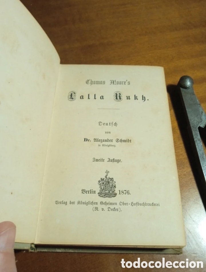 Libros de segunda mano: Libro muy antiguo 1876 en alem&aacute;n - Foto 5