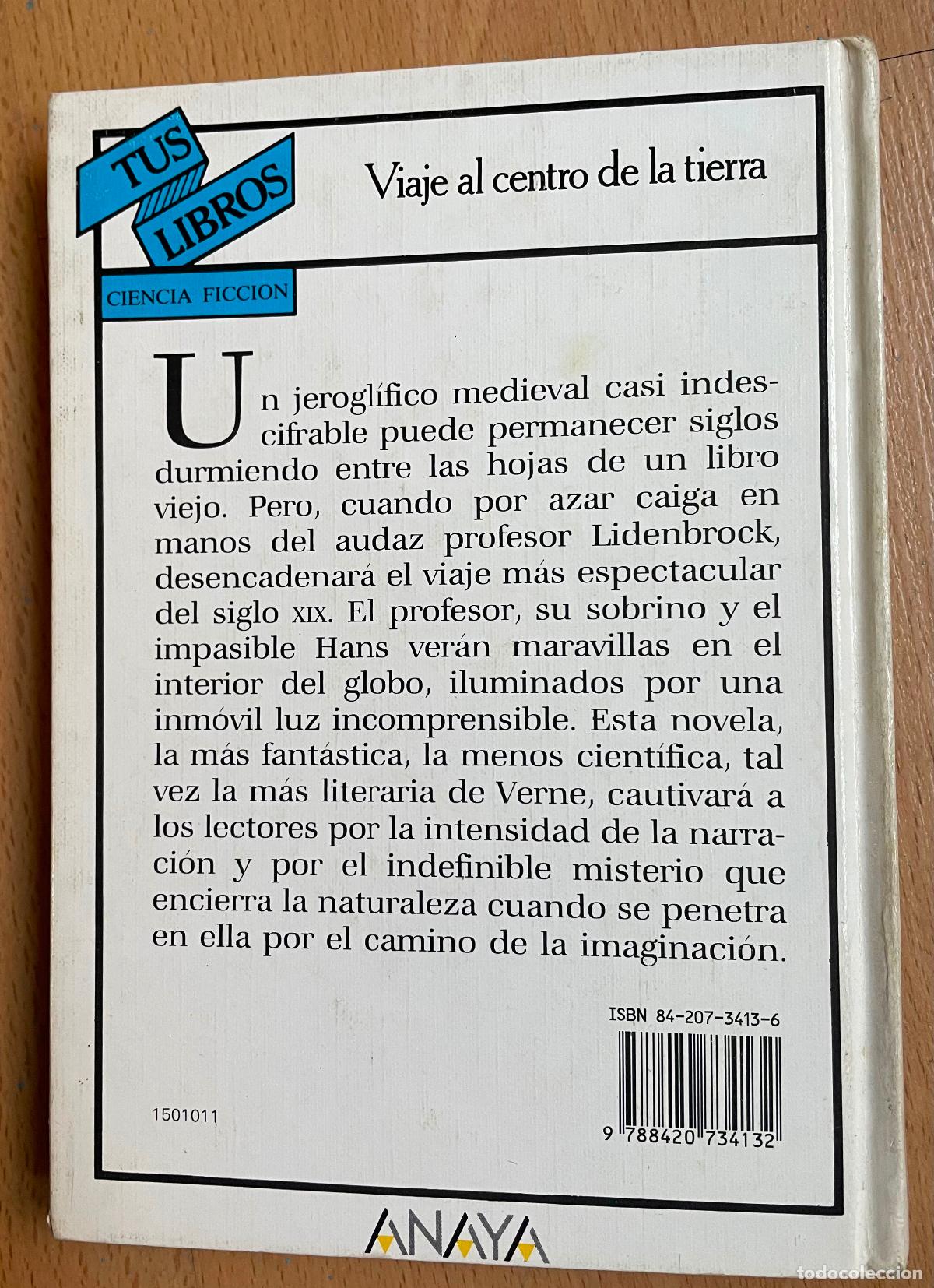 Libros de segunda mano: VIAJE AL CENTRO DE LA TIERRA, Tus Libros ,ANAYA - Foto 2