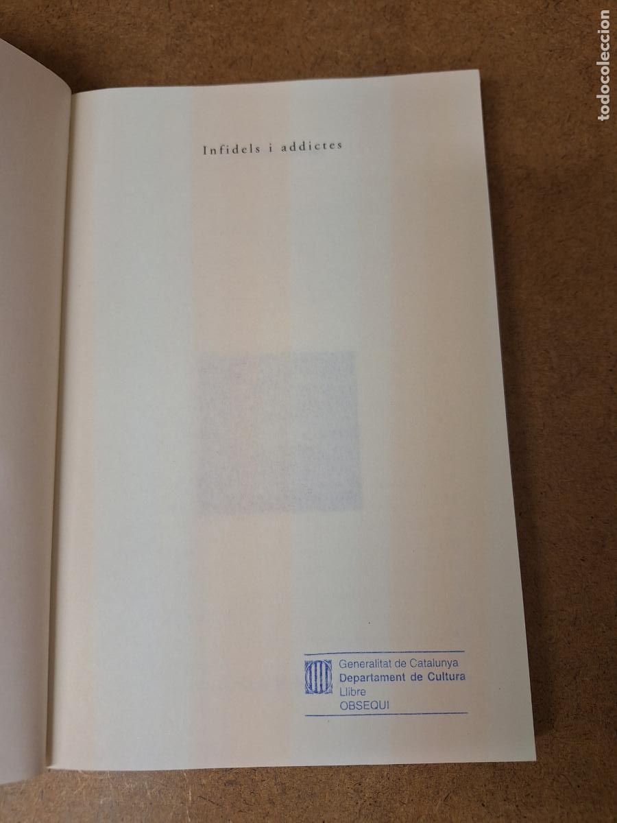 Libros de segunda mano: Infidels i addictes - Francesc Bonet - Foto 2