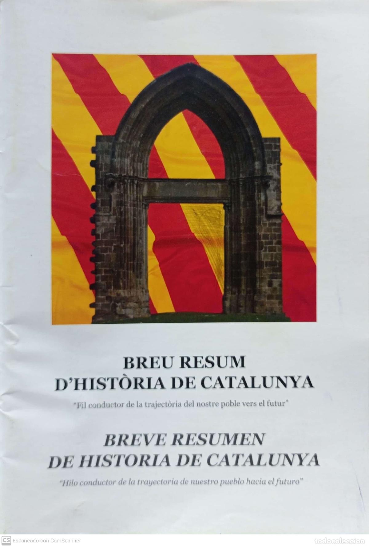 Libros de segunda mano: Breu resum dhist&ograve;ria de Catalunya - Foto 1