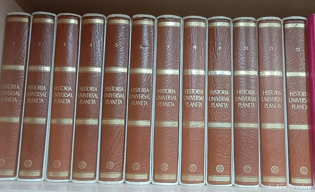 Libros de segunda mano: HISTORIA UNIVERSAL PLANETA EDICI&Oacute;N DE LUJO 12 TOMOS - Foto 2