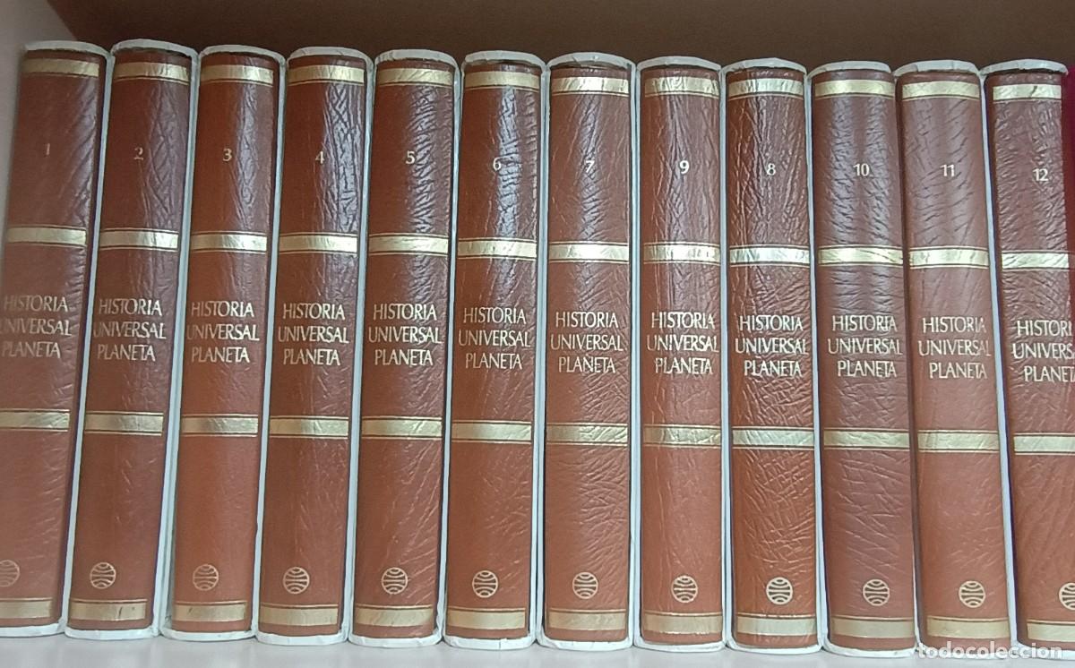 Libros de segunda mano: HISTORIA UNIVERSAL PLANETA EDICI&Oacute;N DE LUJO 12 TOMOS - Foto 3