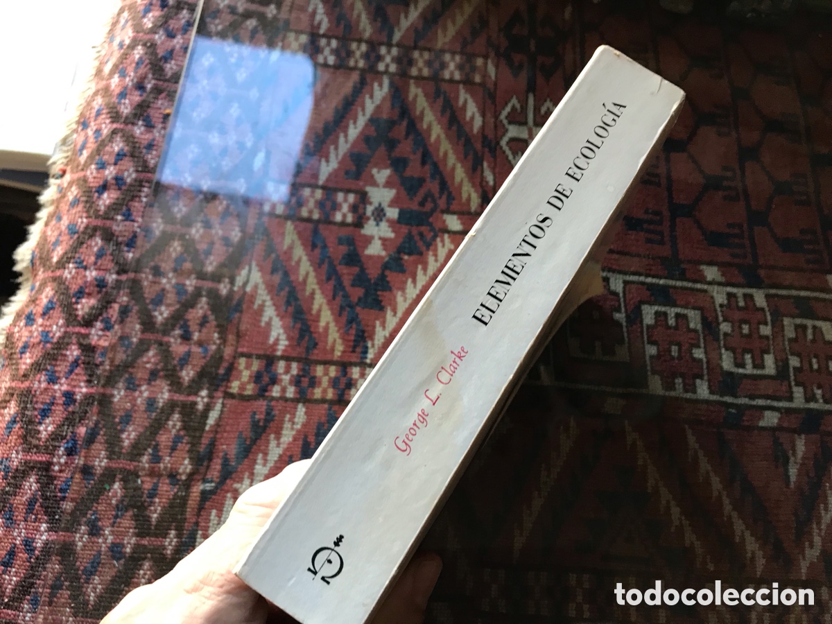 Libros de segunda mano: Elementos de Ecolog&iacute;a. George L. Clarke. Omega. - Foto 2