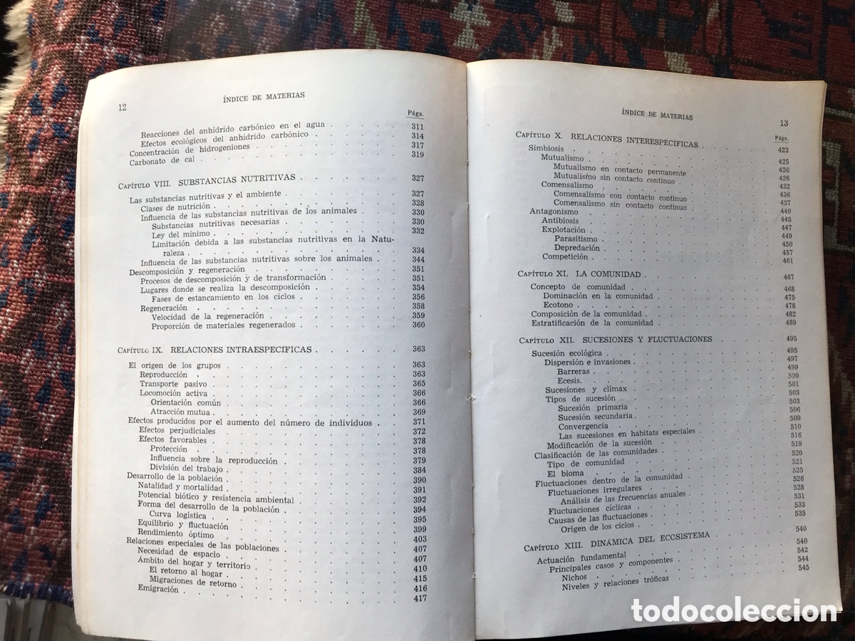 Libros de segunda mano: Elementos de Ecolog&iacute;a. George L. Clarke. Omega. - Foto 9