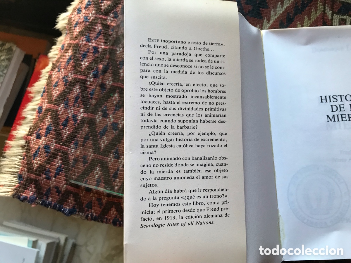 Libros de segunda mano: Historia de la mierda. Dominique Laporte. Pre-Textos - Foto 4