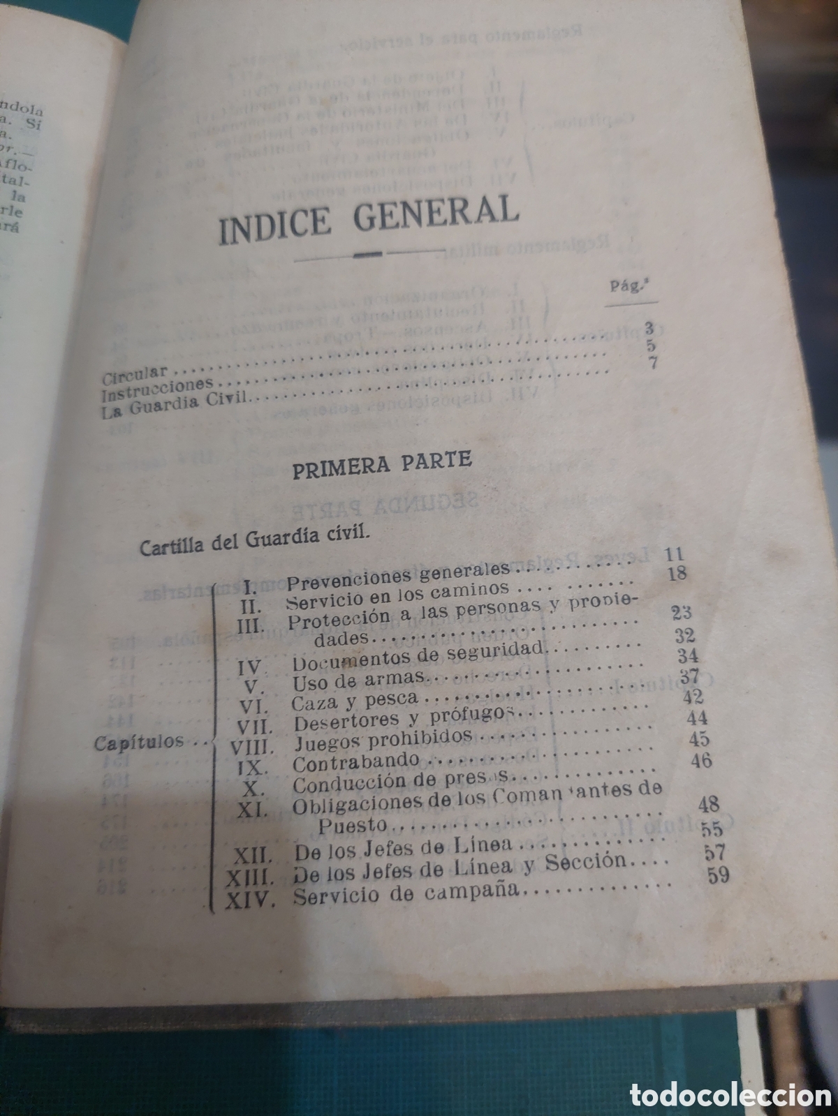Libros de segunda mano: 1926 MANUAL GUARDIA CIVIL - Foto 3
