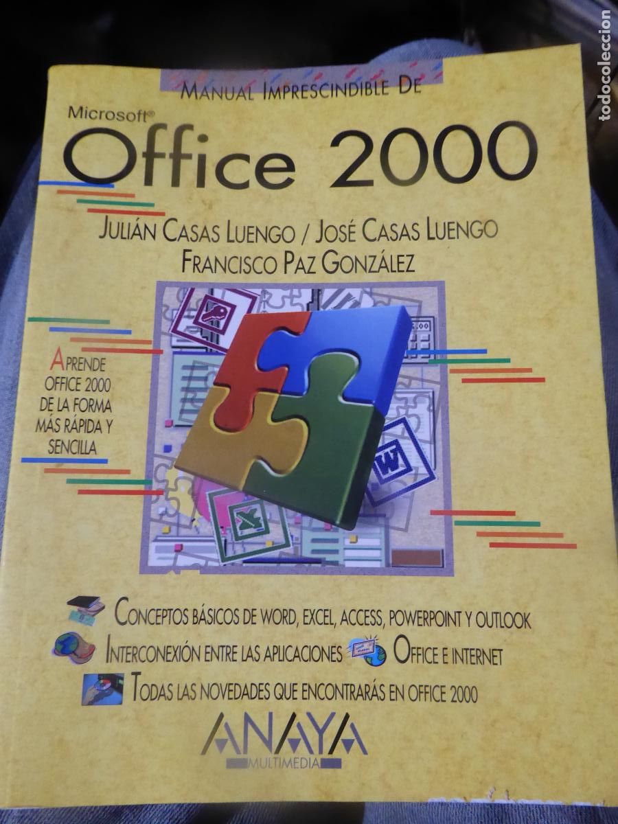 Libros de segunda mano: MANUAL IMPRESCINDIBLE DE MICROSOFT OFFICE 2000 - Foto 1