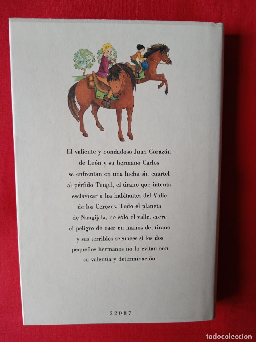 Libros de segunda mano: LOS HERMANOS CORAZ&Oacute;N DE LE&Oacute;N. ASTRID LINDGREN. C&Iacute;RCULO DE LECTORES 1994 - Foto 2
