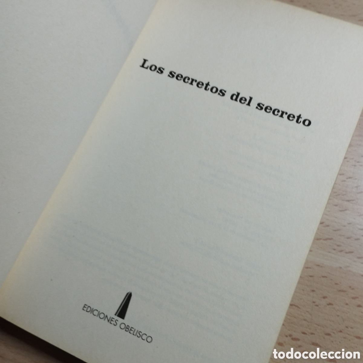 Libros de segunda mano: Los secretos del secreto. 2009 edici&oacute;nes obelisco. - Foto 5