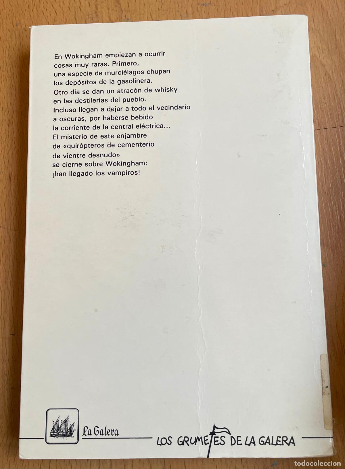 Libros de segunda mano: QUIROPTEROS COMO VAMPIROS, Othmar Franz Lang - Foto 2