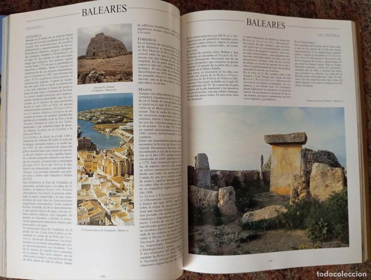 Libros de segunda mano: TESOROS ARTISTICOS DE ESPA&Ntilde;A I Y II - Foto 3
