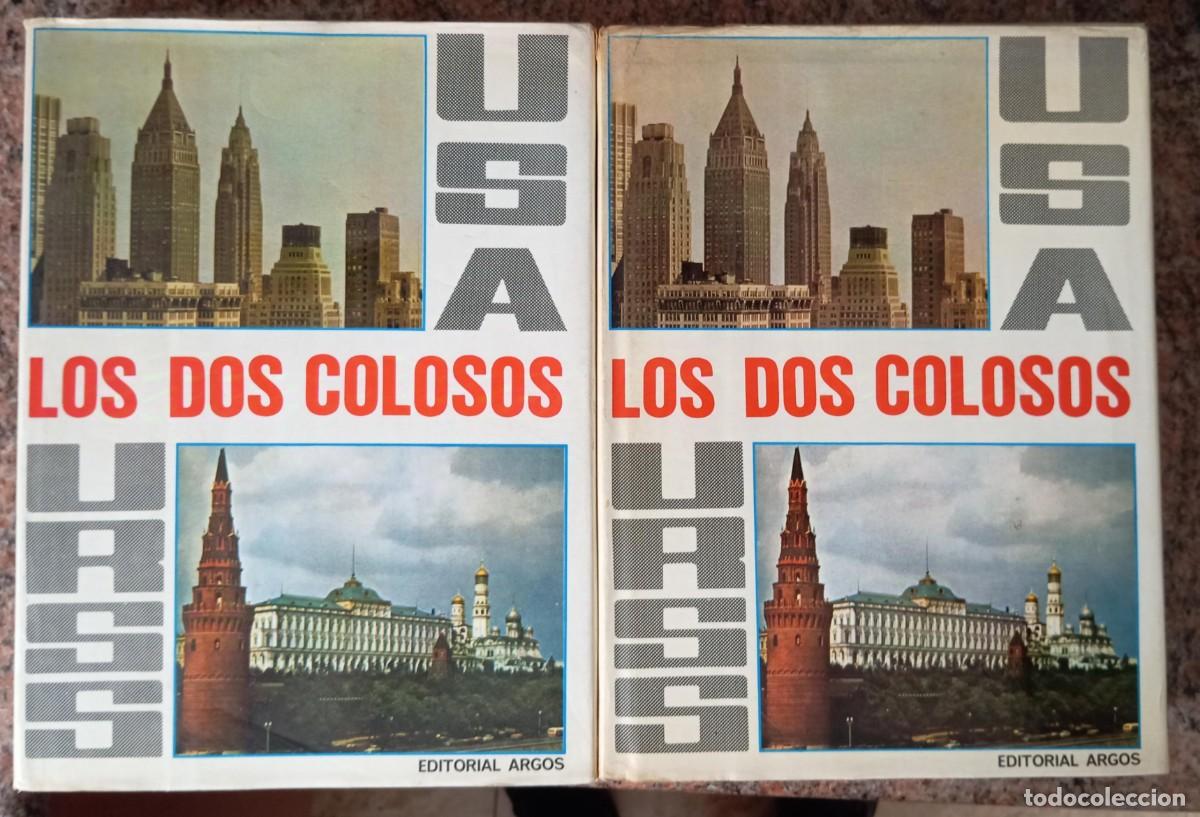 Libros de segunda mano: LOS DOS COLOSOS ENCICLOPEDIA COMPARADA USA-URSS