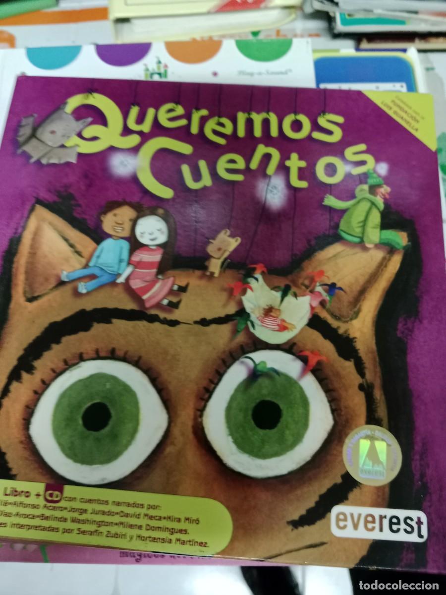 Libros de segunda mano: E-ABU LIBRO QUEREMOS CUENTOS EVEREST - Foto 1