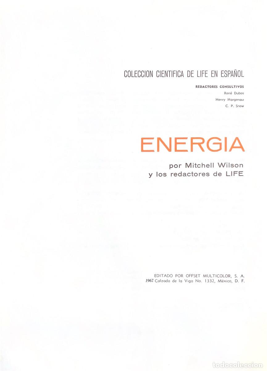 Libros de segunda mano: FT0590. Libro: Colecci&oacute;n cient&iacute;fica de Life - Energ&iacute;a - Foto 2