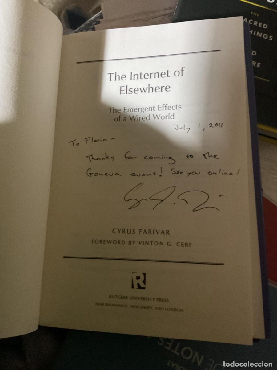 Libros de segunda mano: THE INTERNET OF ELSEWHERE. CIRUS FARIVAR. 2011. - Foto 2