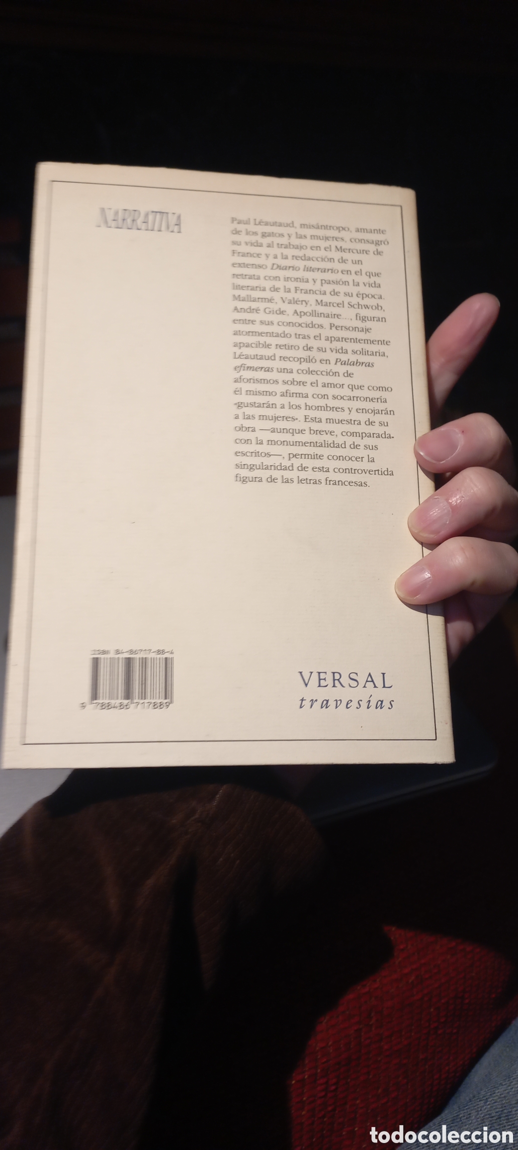 Libros de segunda mano: Palabras ef&iacute;meras, Paul Leautaud - Foto 2