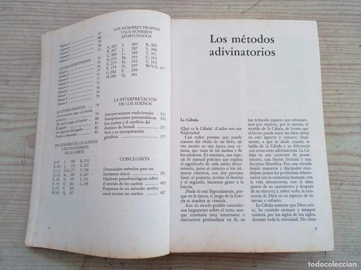Libros de segunda mano: Como Interpretar Los Sue&ntilde;os Y Los Numeros De La Suerte - Angiola Arancio - Angel Casas - 1996 - Edit - Foto 4