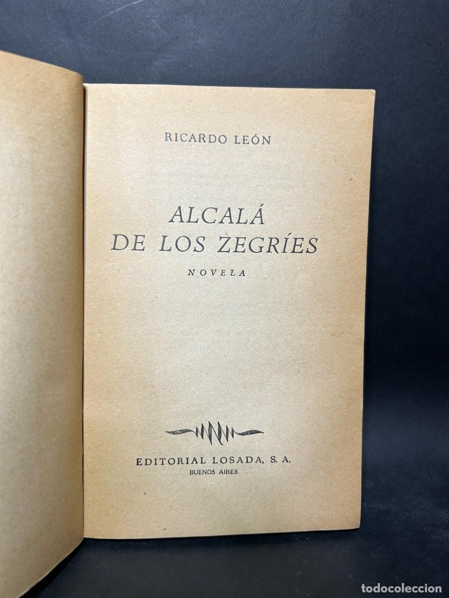 Libros de segunda mano: RICARDO LE&Oacute;N - ALCAL&Aacute; DE LOS ZEGR&Iacute;ES - 1944 - Foto 3