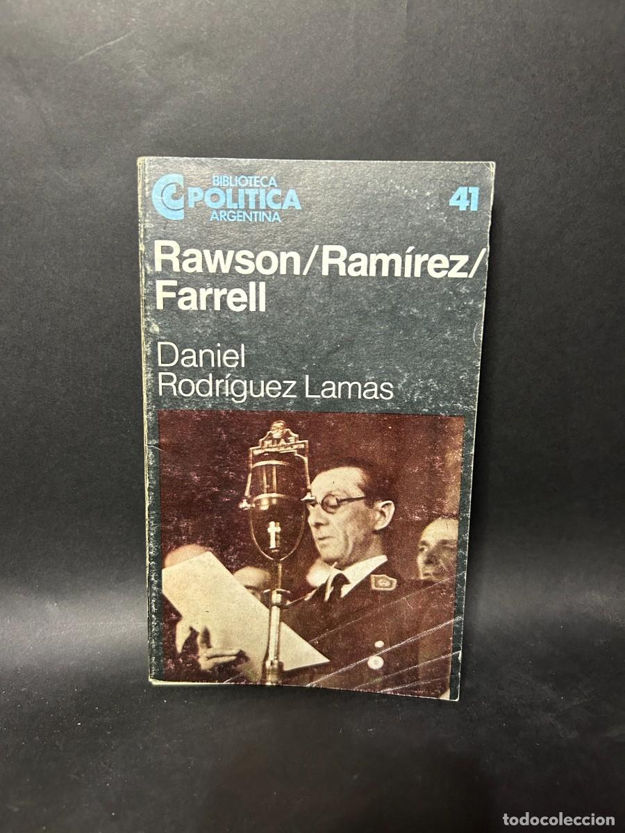 Libros de segunda mano: DANIEL RODR&Iacute;GUEZ LAMAS - RAWSON/RAM&Iacute;REZ/FARRELL - PRIMERA EDICI&Oacute;N - 1983 - Foto 1
