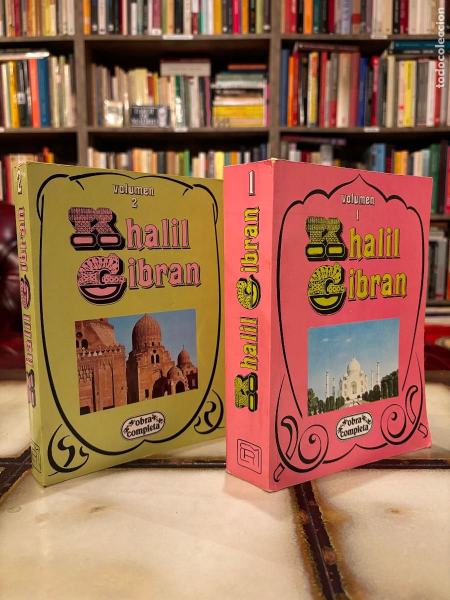 Libros de segunda mano: Khalil Gibran. Obra completa. Tomos 1 y 2 - Foto 1