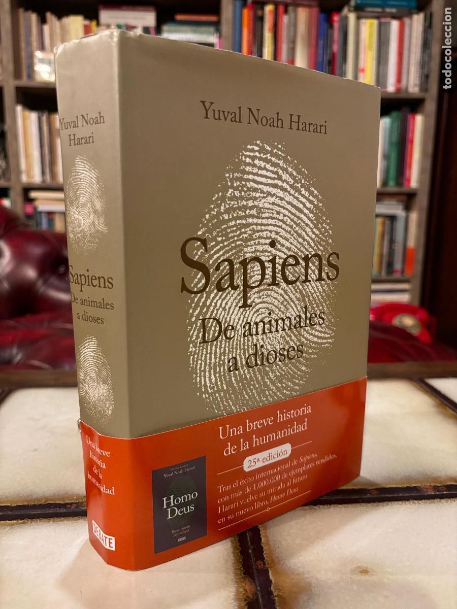 Libros de segunda mano: Sapiens. De animales a dioses. Yuval Noah Harari. - Foto 1