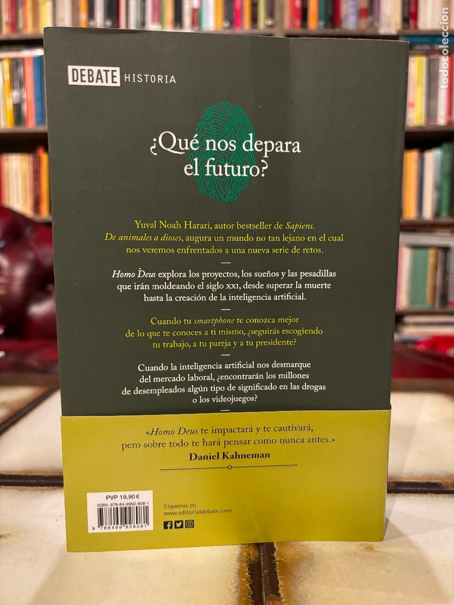 Libros de segunda mano: Homo Deus. Yuval Noah Harari. - Foto 2