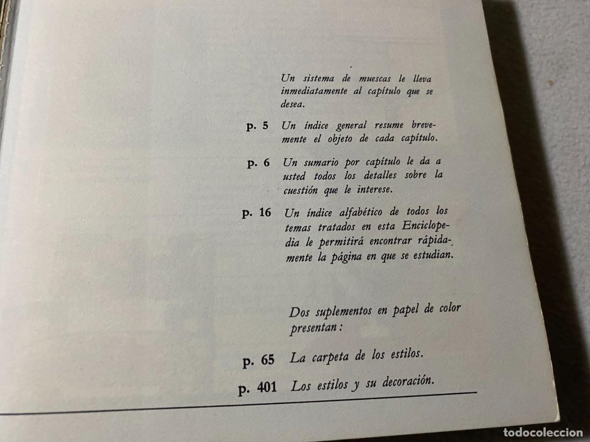 Libros de segunda mano: ENCICLOPEDIA DE LA DECORACI&Oacute;N - EDITORIAL MONTANER Y SIMON - Foto 7
