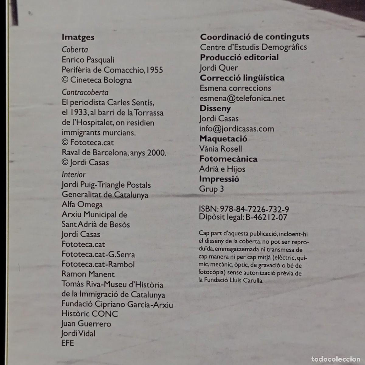 Libros de segunda mano: IMMIGRACI&Oacute; - NADALA 2007 FUNDACI&Oacute; LLU&Iacute;S CARULLA - LES ONADES IMMIGRAT&Ograve;RIES A CATALUNYA / CAA 12.670 - Foto 5