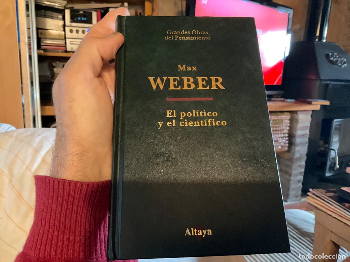Libros de segunda mano: EL POLITICO Y EL CIENTIFICO, Max Weber Altaya 95 - Foto 1