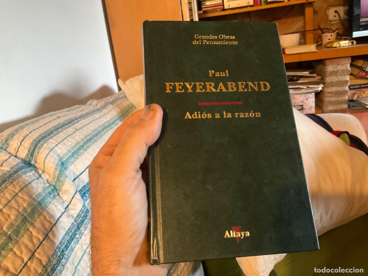 Libros de segunda mano: FEYERABEND, Paul. Adi&oacute;s a la raz&oacute;n Altaya 87 - Foto 1