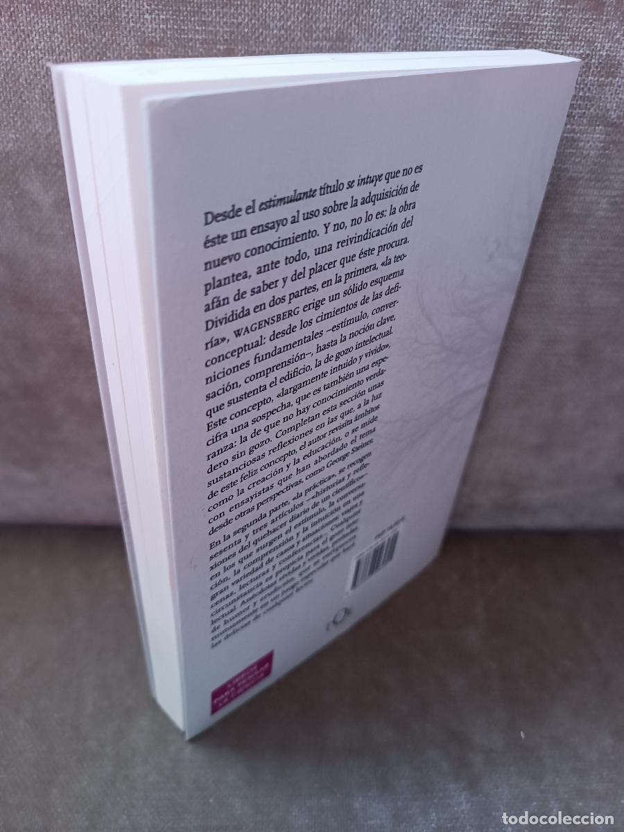 Libros de segunda mano: JORGE WAGENSBERG - EL GOZO INTELECTUAL - TUSQUETS, 2019 - BUEN EJEMPLAR - Foto 4