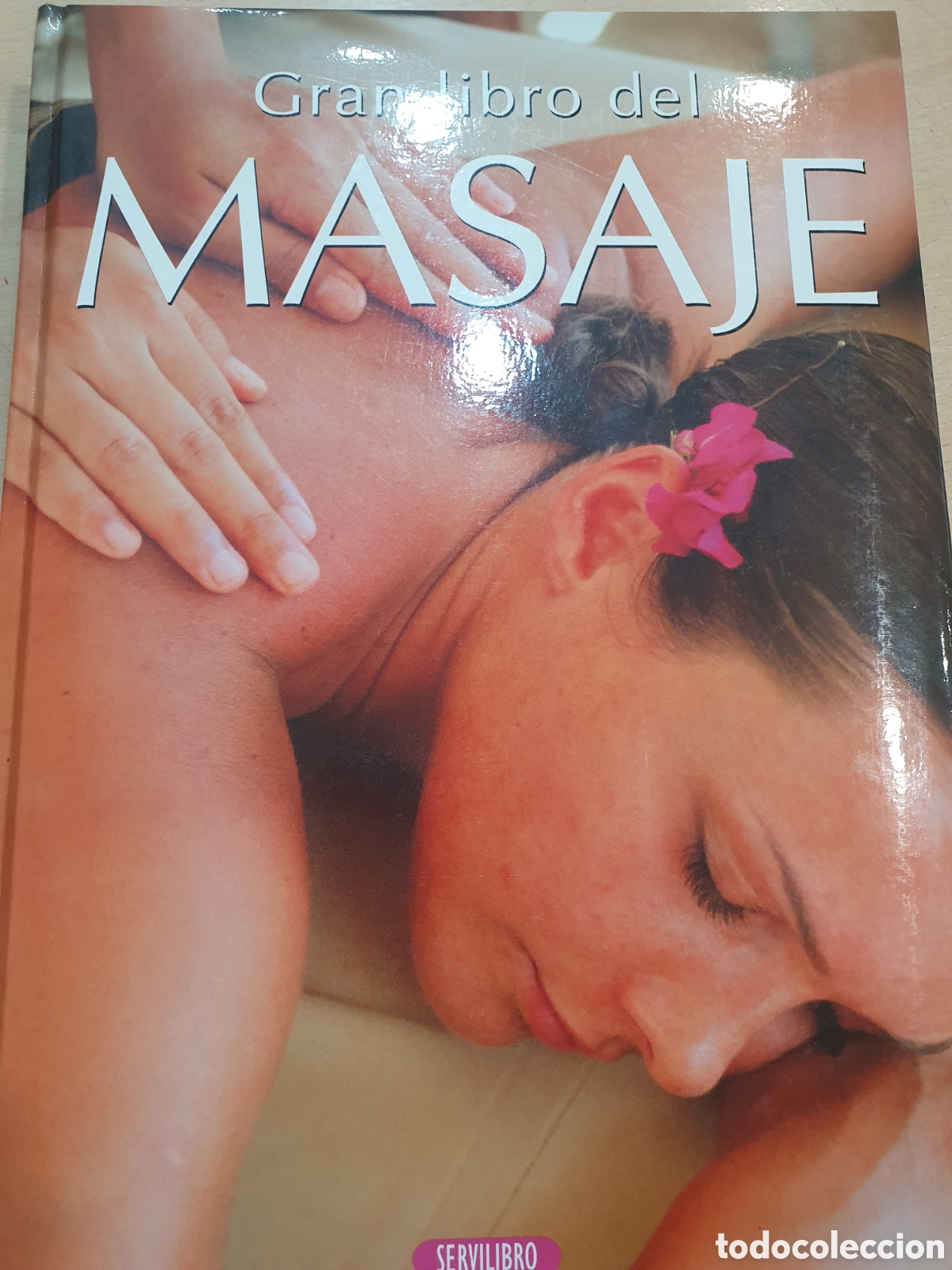 Libros de segunda mano: Gran libro del masaje. Servilibro - Foto 1