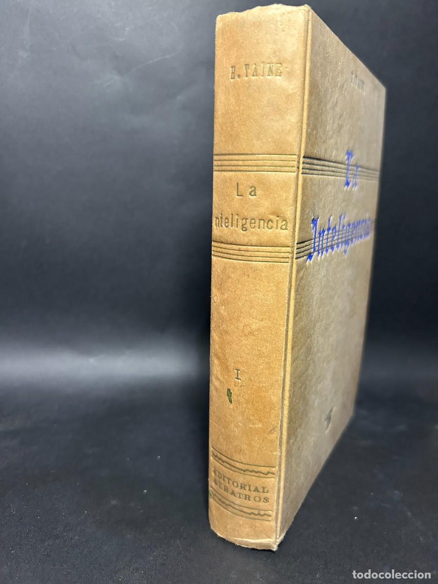 Libros de segunda mano: H. TAINE - LA INTELIGENCIA - 1944 - Foto 2