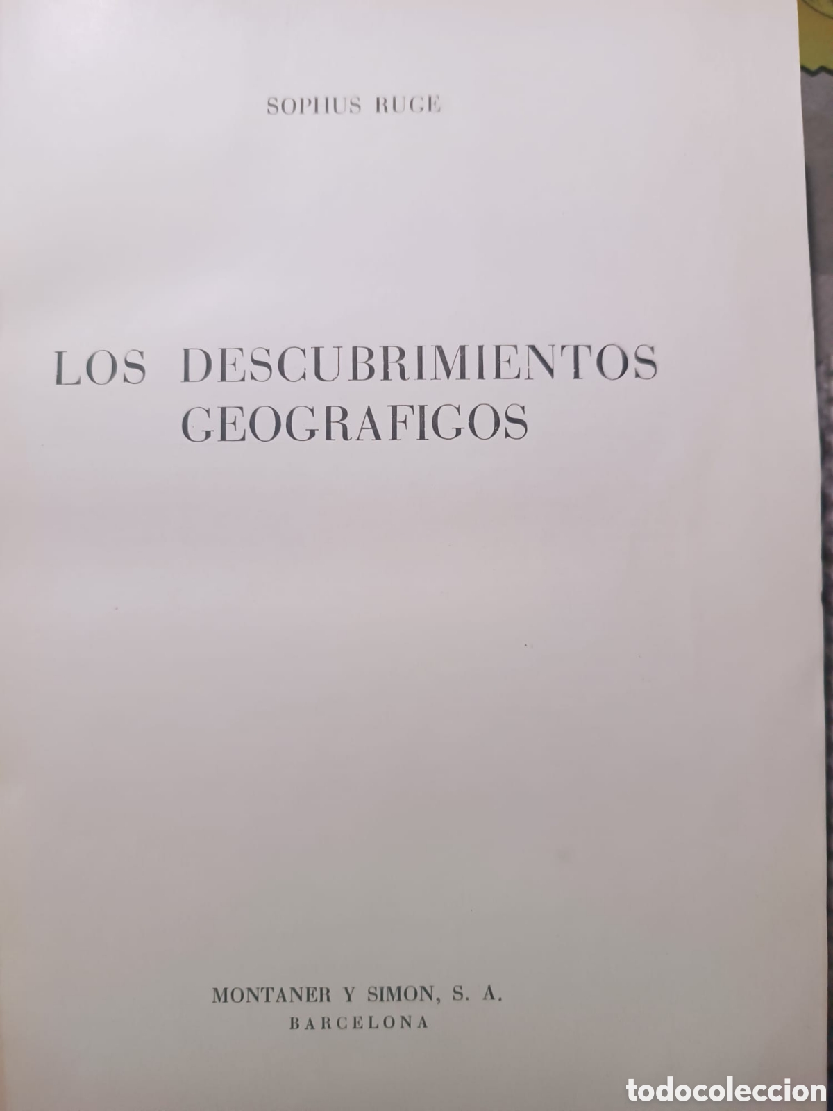 Libros de segunda mano: La &eacute;poca de los descubrimientos geogr&aacute;ficos - Foto 14