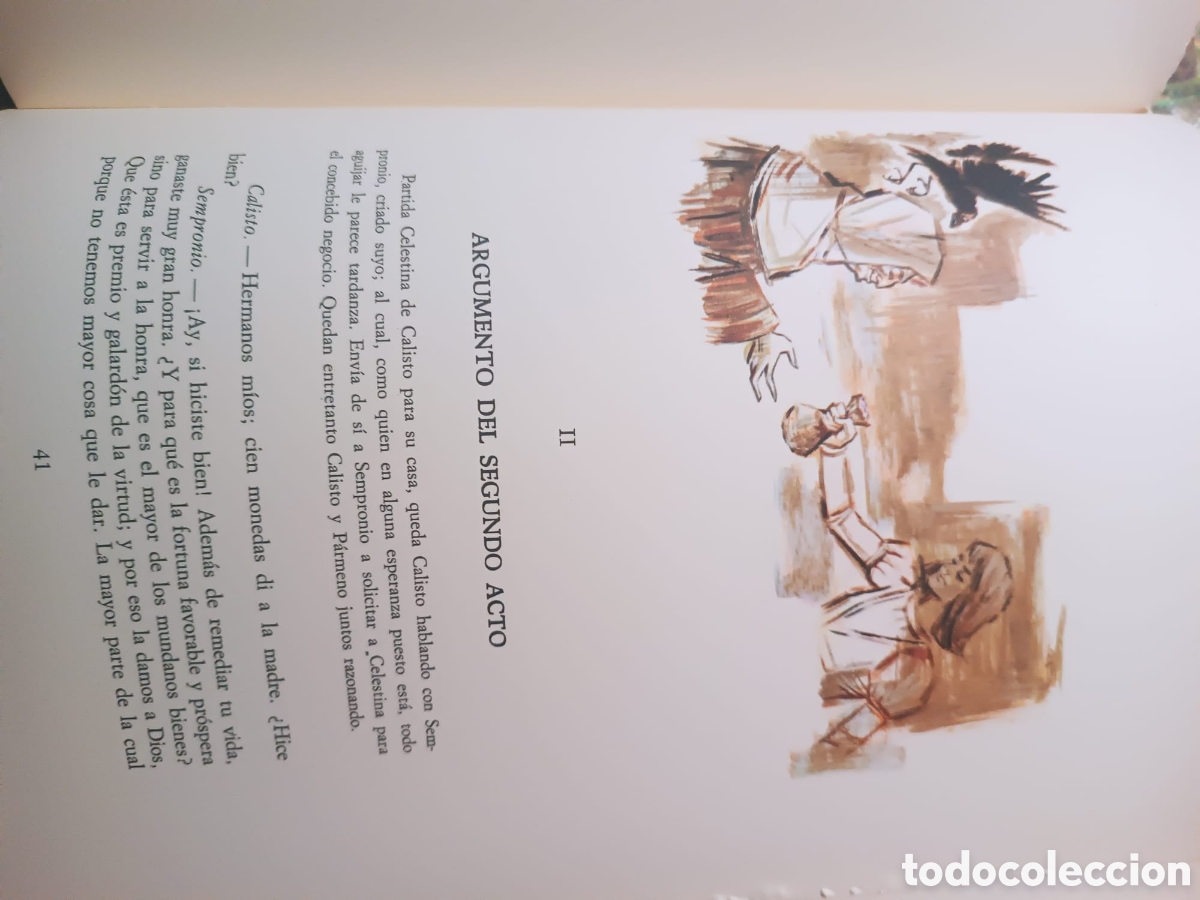 Libros de segunda mano: El libro de los sonetos y la celestina, ediciones Marte - Foto 2