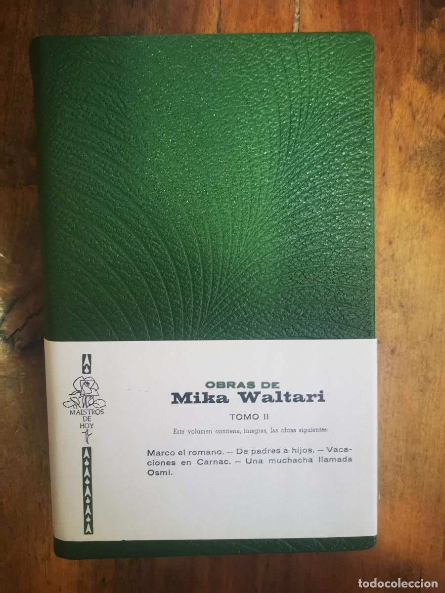 Libros de segunda mano: WALTARI, Mika. Obras de Mika Waltari.: [3 t.]. - Foto 4