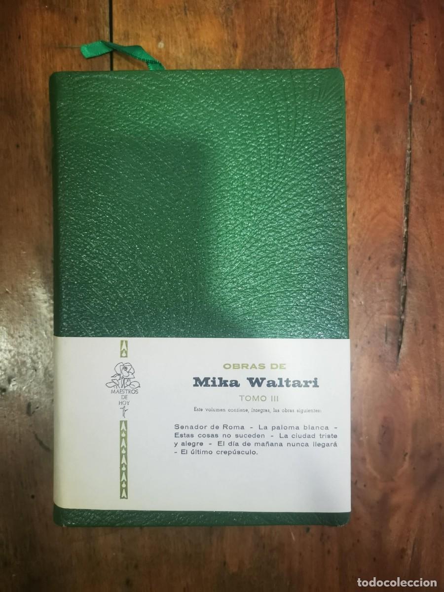 Libros de segunda mano: WALTARI, Mika. Obras de Mika Waltari.: [3 t.]. - Foto 8