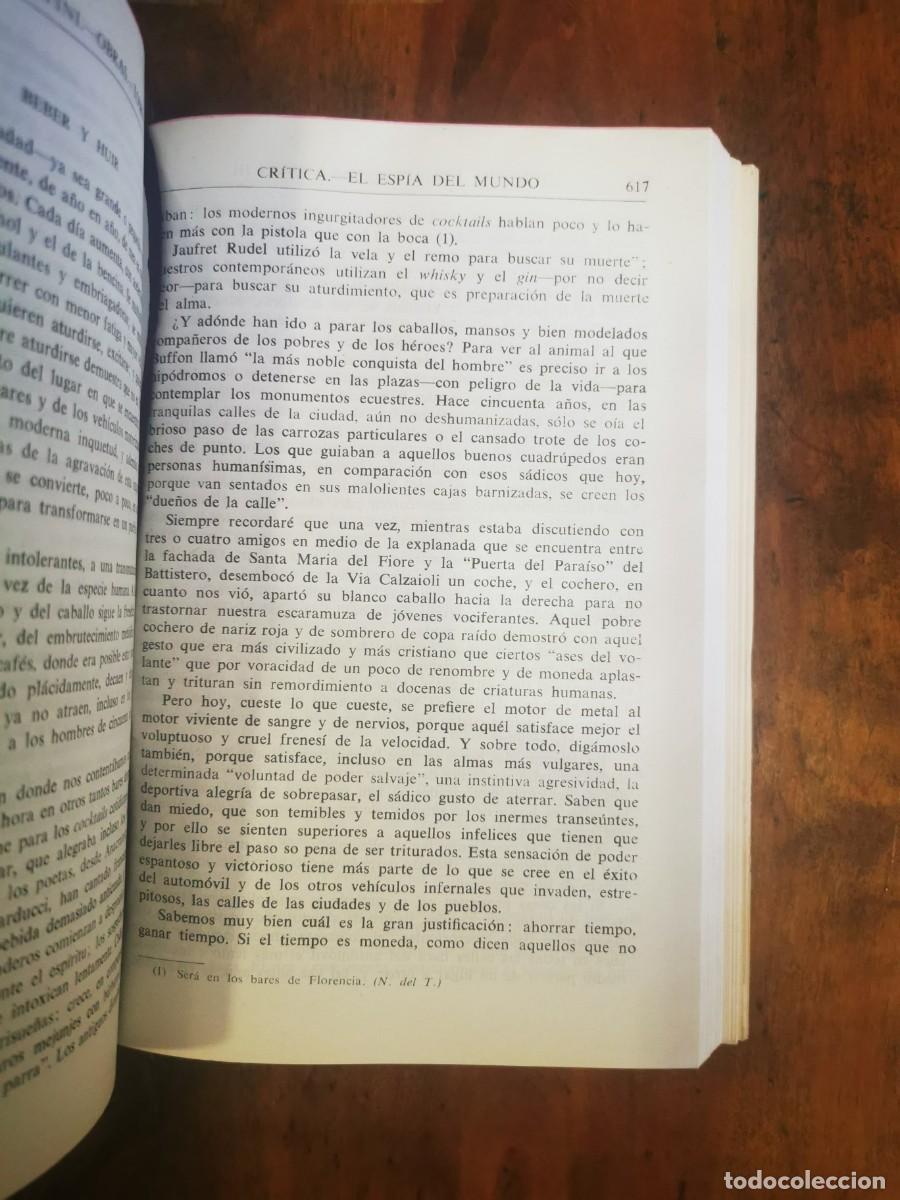 Libros de segunda mano: PAPINI, Giovanni. Obras: [4 t.] / - Foto 11