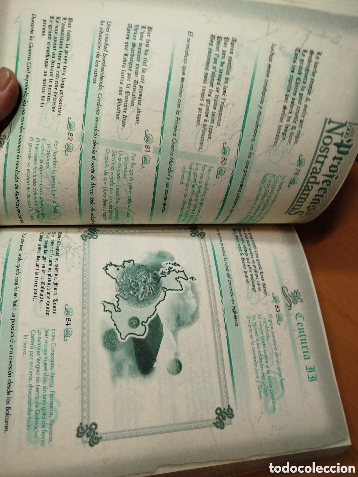 Libros de segunda mano: 1000 profec&iacute;as de nostradamus. Ser mi libro. - Foto 2