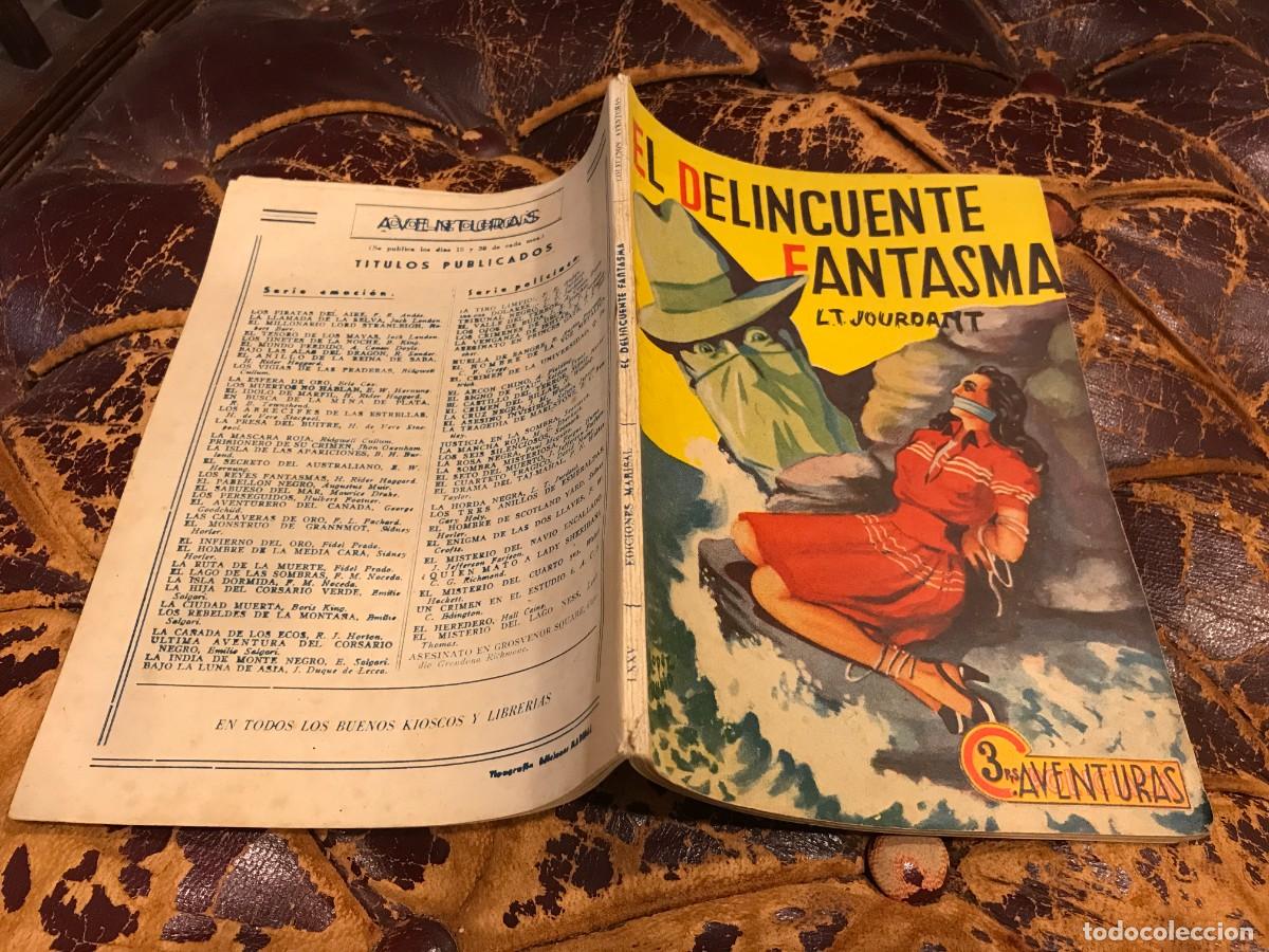 Libri di seconda mano: LOUIS JOURDANT. EL DELINCUENTE FANTASMA. (COLECCI&Oacute;N AVENTURAS) 1942