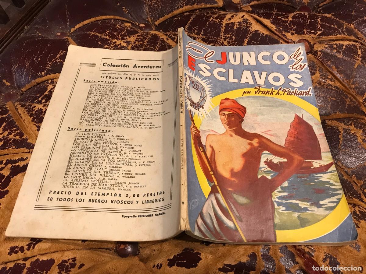 Libros de segunda mano: FRANK L. PACKARD. EL JUNCO DE LOS ESCLAVOS. 1940, MARISAL - Foto 1
